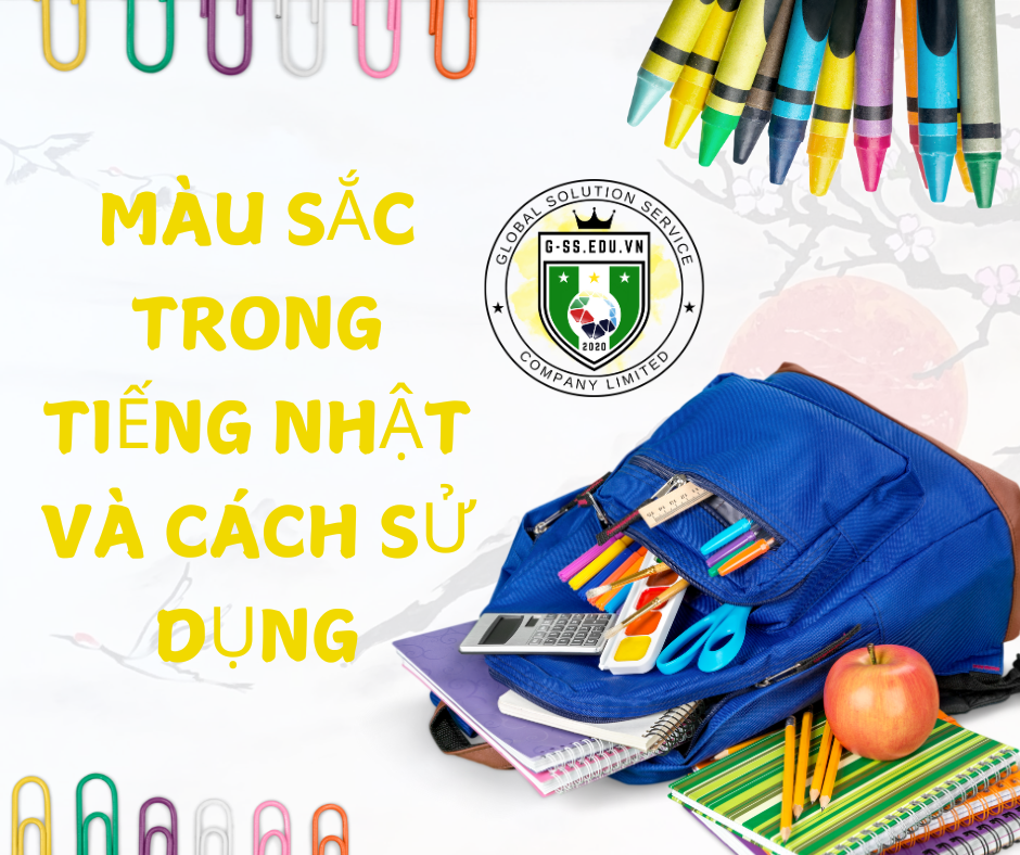 Màu Sắc Trong Tiếng Nhật Và Cách Sử Dụng